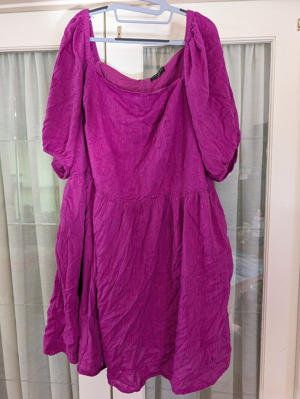 Lane Bryant Puff Sleeve Dress